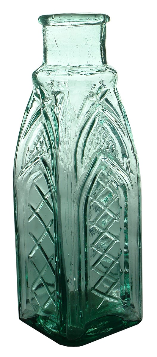Cathedral Style Antique Pickle Bottle
