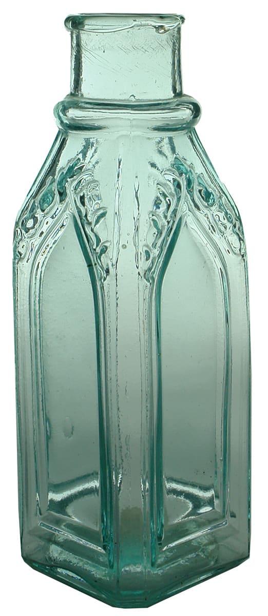 Cathedral Style Gothic Arch Pickle Bottle