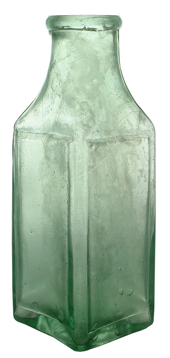 Square Goldfields Pickle Bottle Registration Diamond