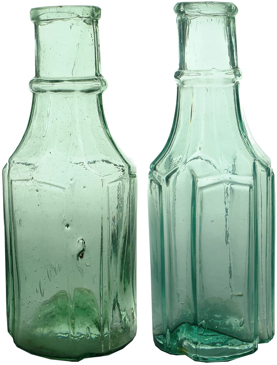 Antique Glass Goldfields Era Pickle Jars