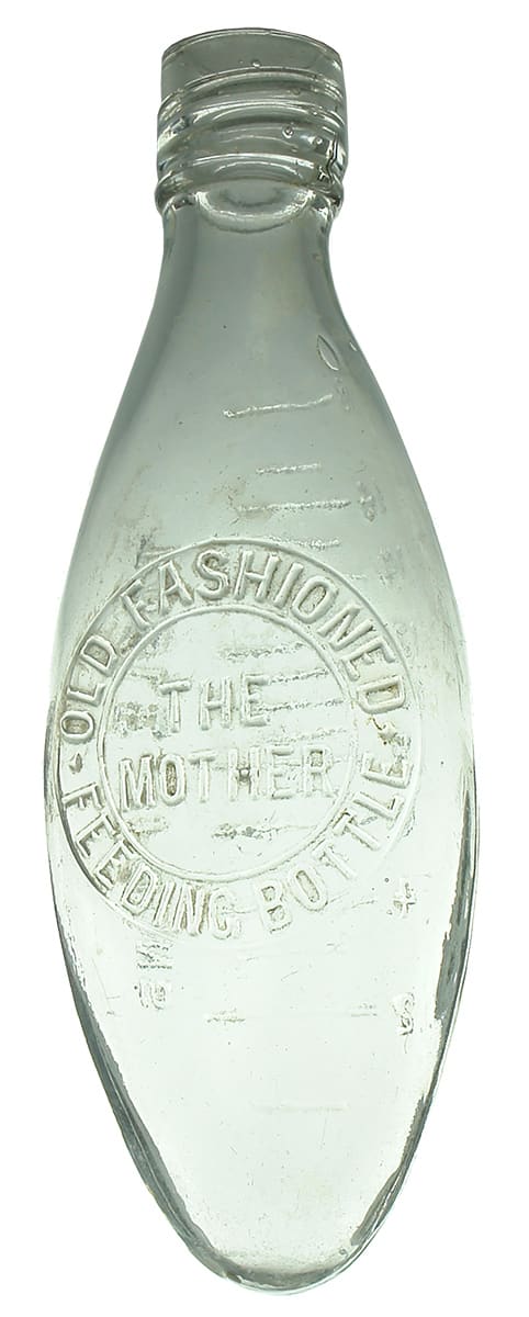 The Mother Feeding Bottle Old Fashioned Baby Feeder