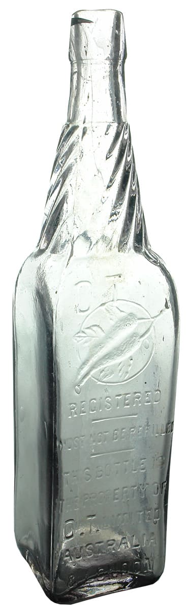 OT Australia London Vintage Cordial Bottle