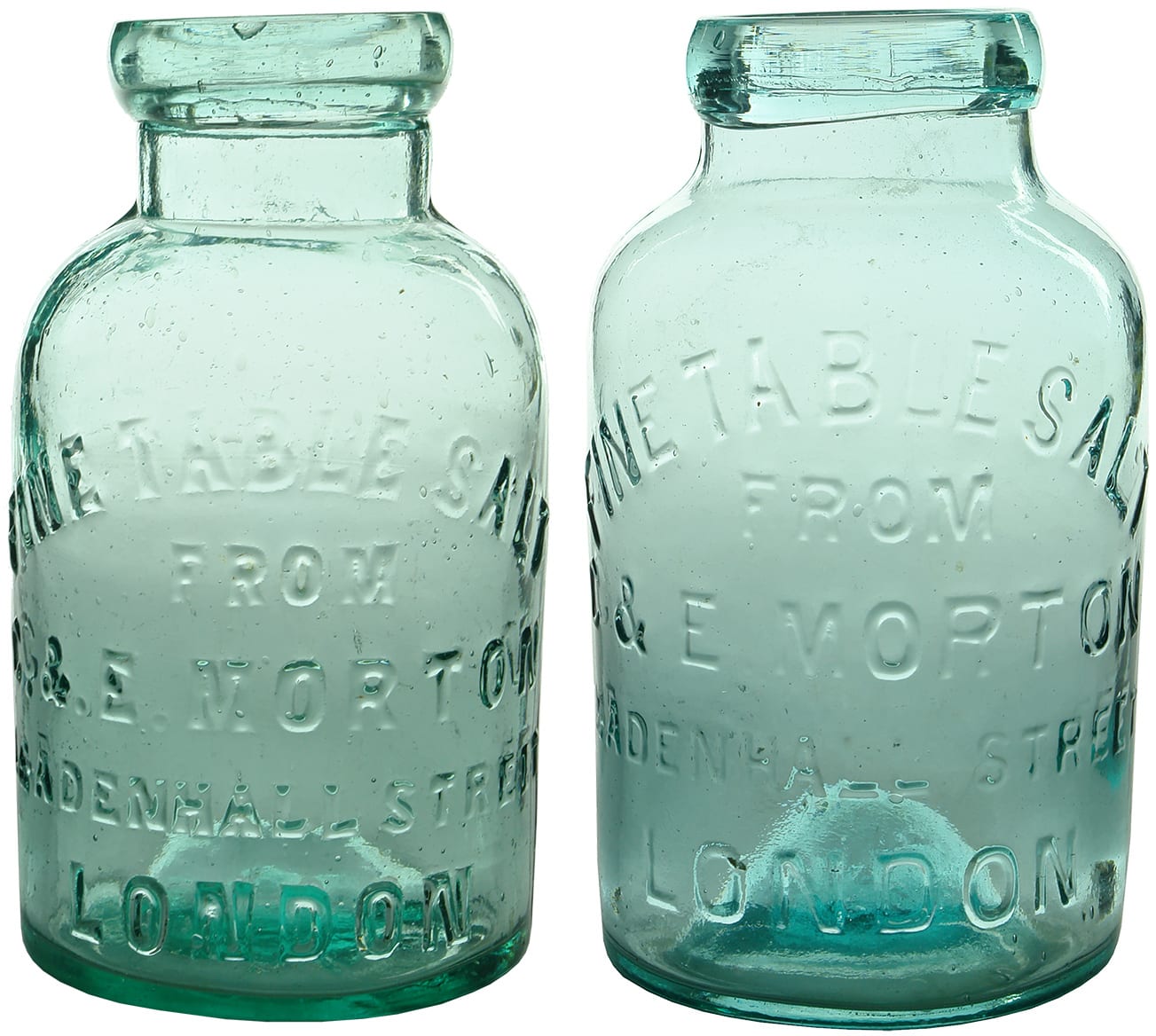 Morton London Salt Jars