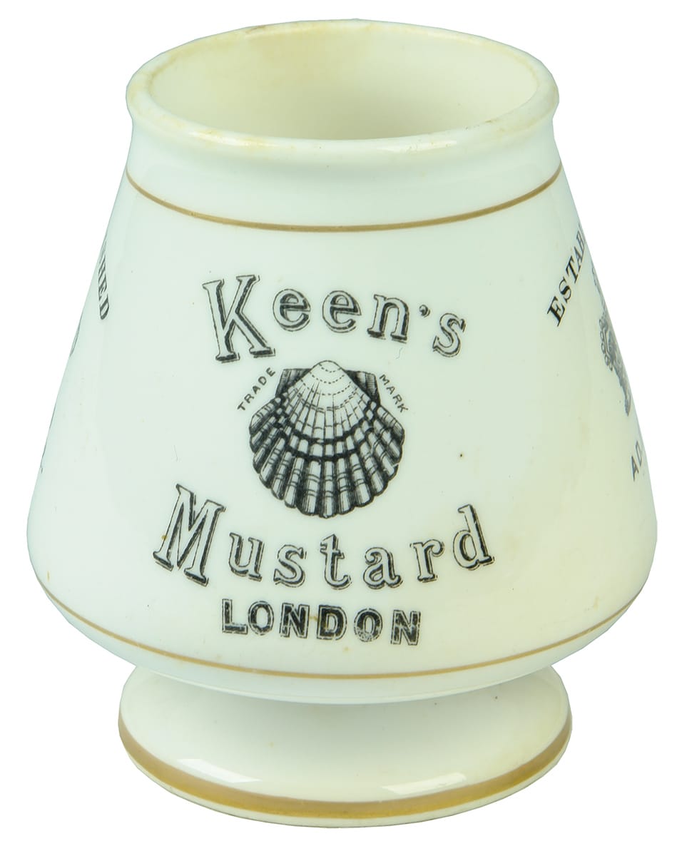 Keens Mustard London Porcelain Jar