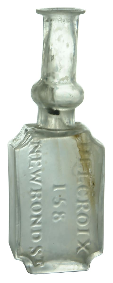 Delcroix New Bond Street Perfume Bottle