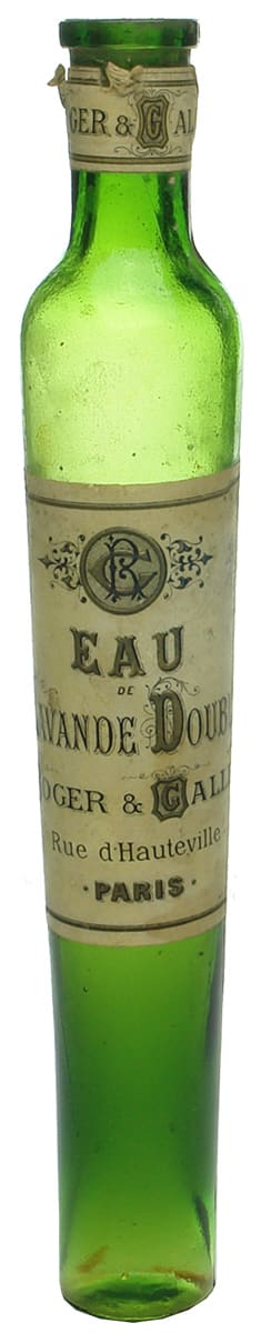Eau de Lavende Roger Gallet Antique Bottle