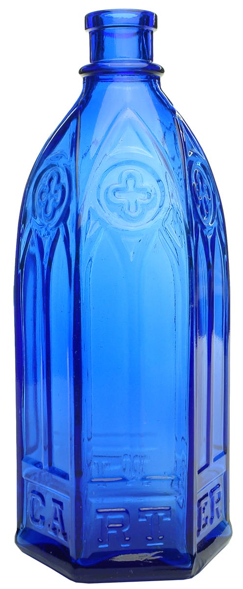 Carter Cobalt Blue Ink Bottle