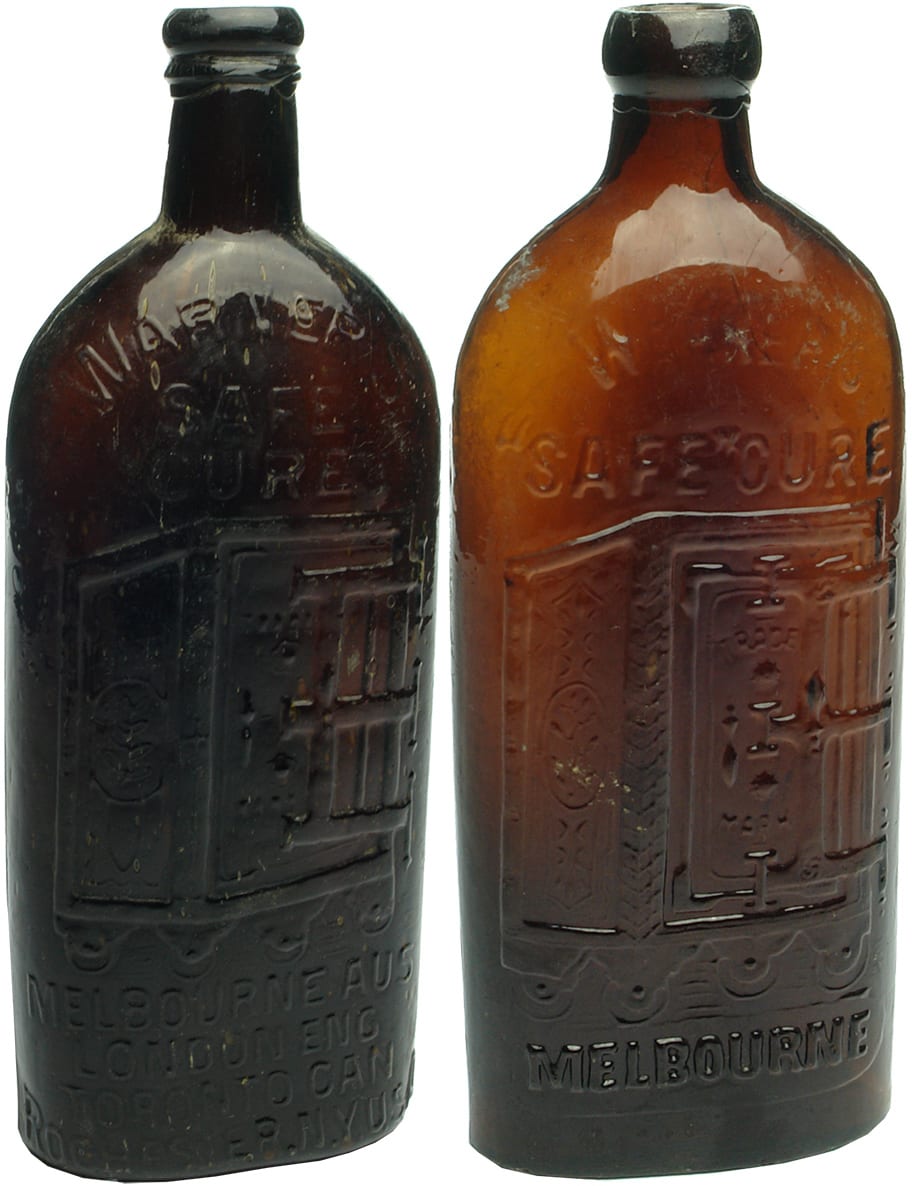 Old Warners Safe Cure Bottles