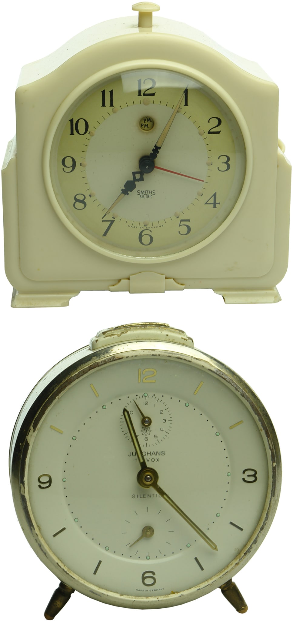 Pair of Vintage Clocks