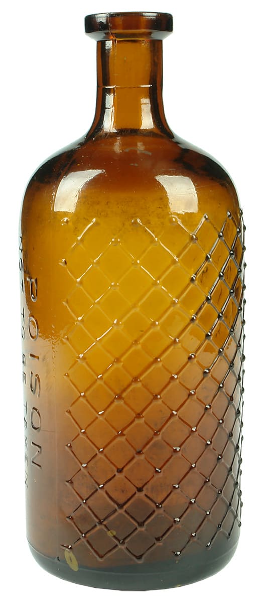 Poison Large Amber Bottle