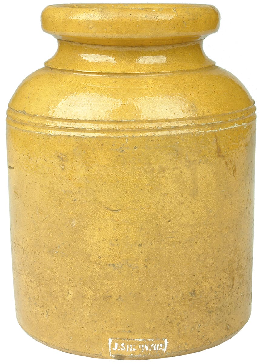 Sherwin Stoneware Jar