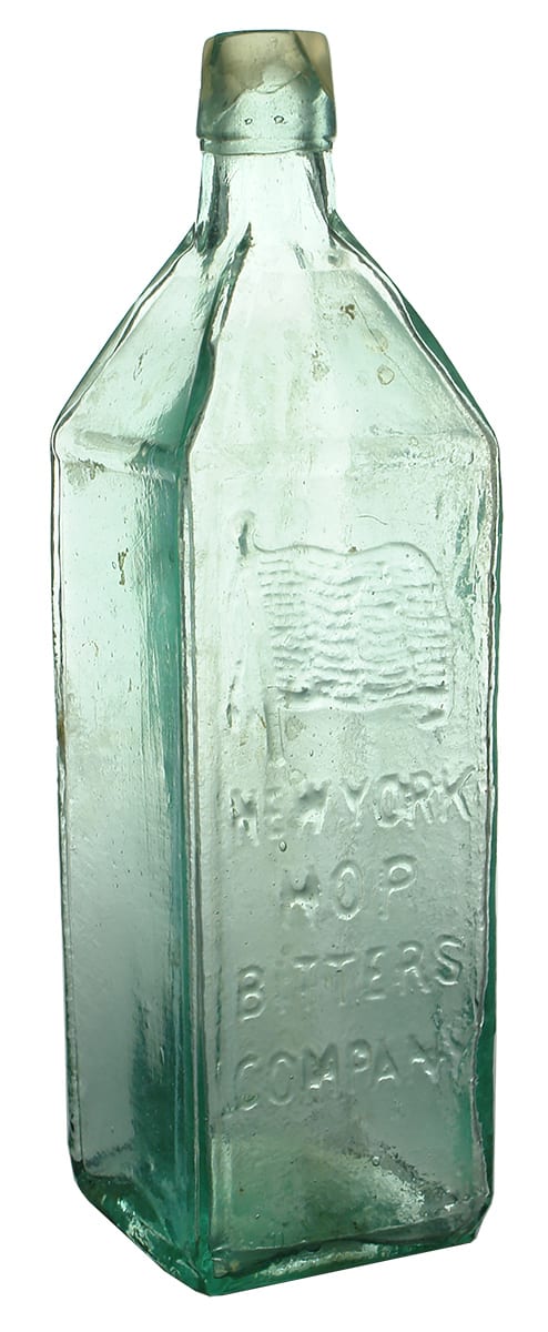 New York Hop Bitters Antique Bottle