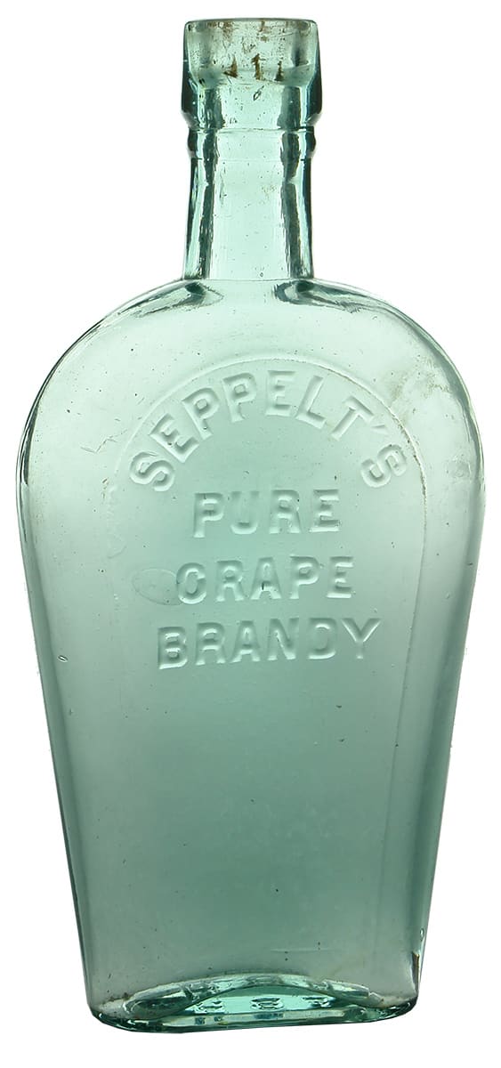 Seppelt's Pure Grape Brandy Antique Bottle