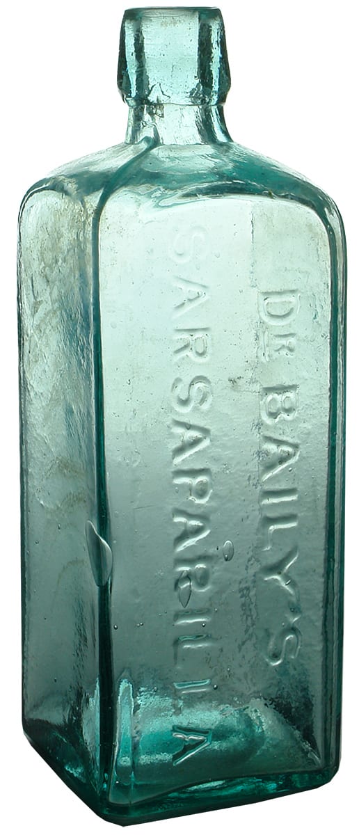 Dr Bailys Sarsaparilla Antique Bottle