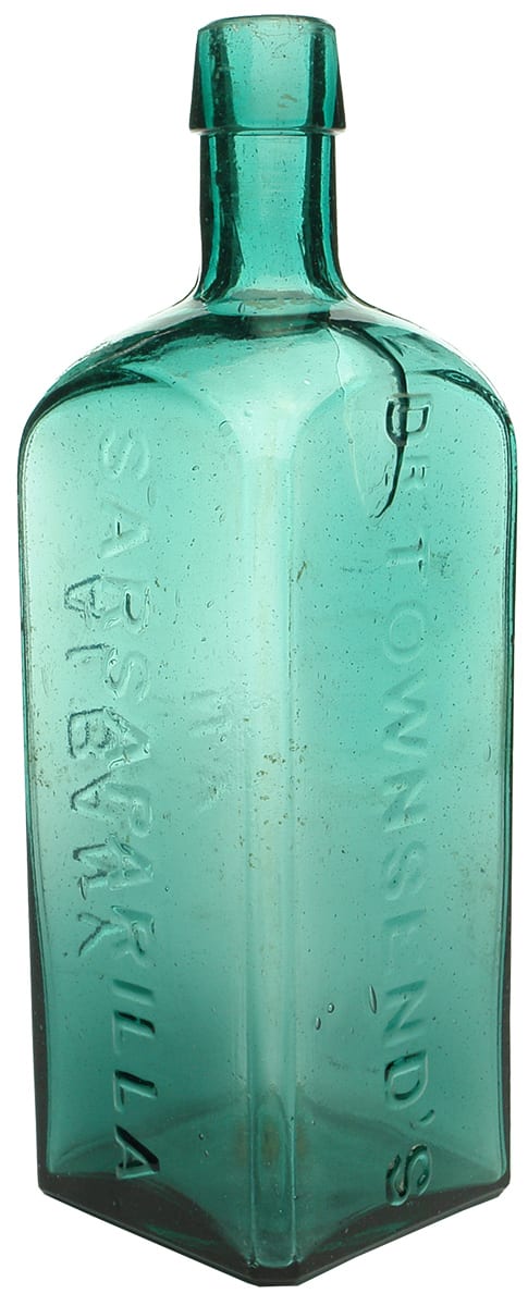 Dr Townsends Sarsaparilla Antique Bottle
