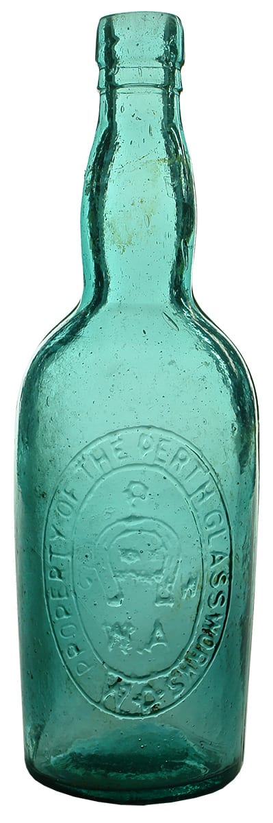 Perth Glass Works Antique Bottle