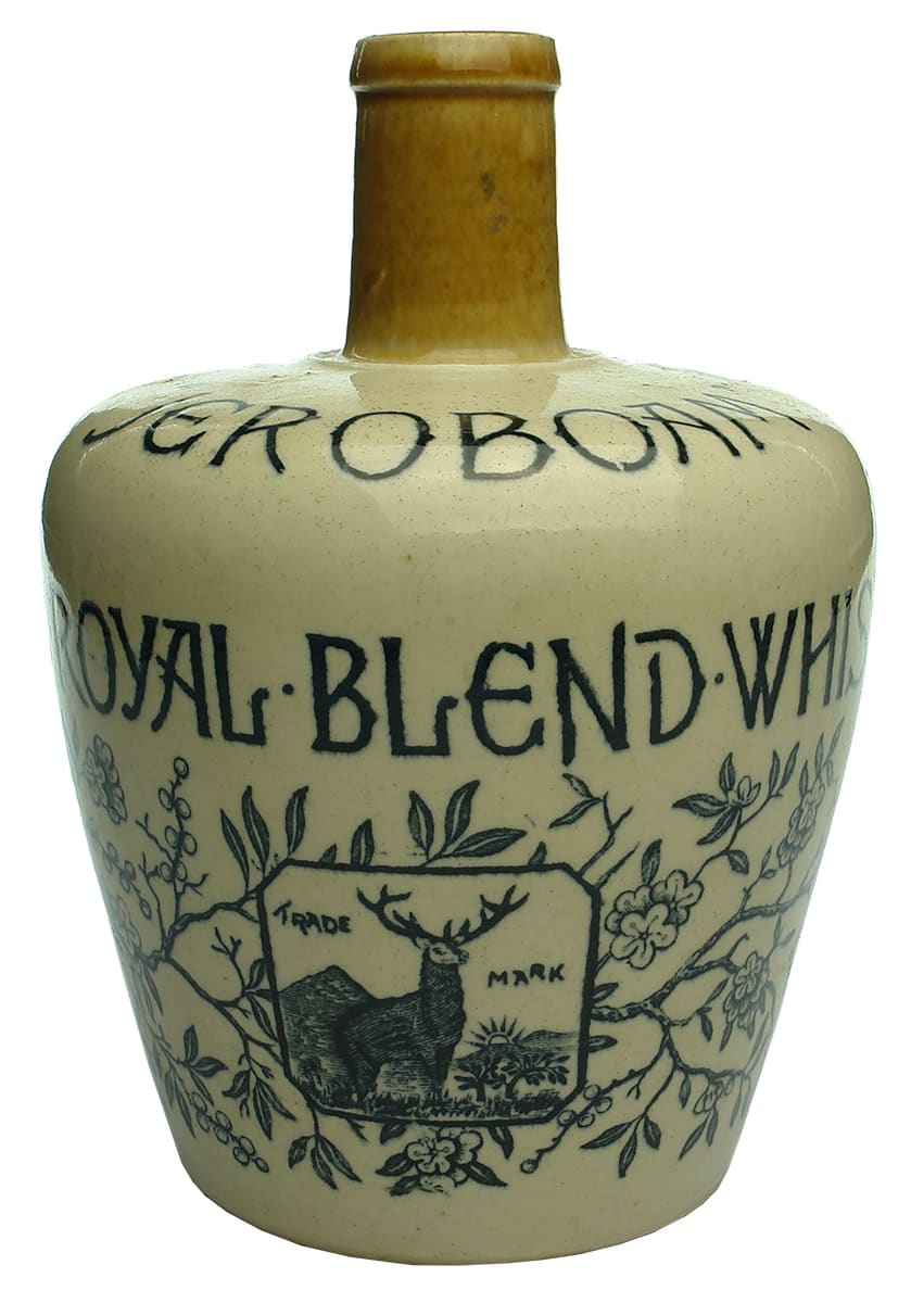 Royal Blend Antique Stoneware Whisky Crock
