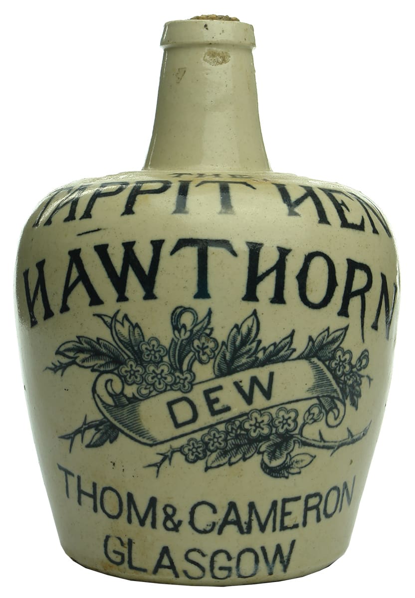 Tappit Hen Hawthorn Dew Thom Cameron Stoneware Jug