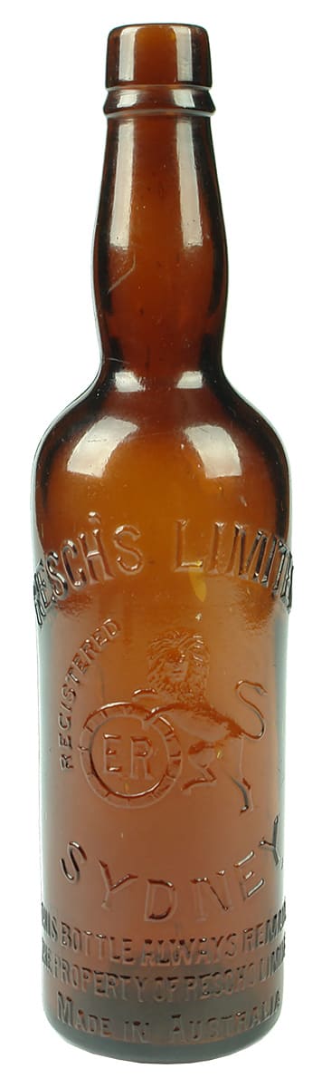 Reschs Limited Sydney Port Wine Bottle