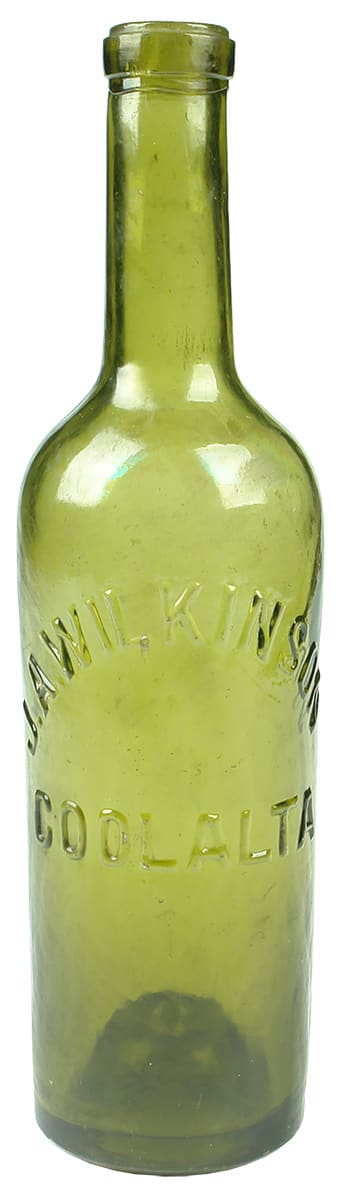 Wilkinson Coolalta Antique Hunter Valley Wine Bottle