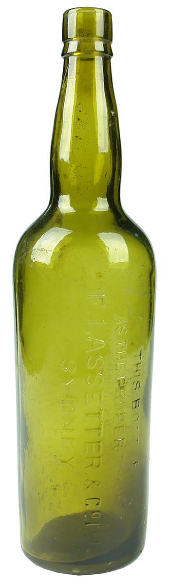 Lassetter Sydney Wine Spirits Bottle