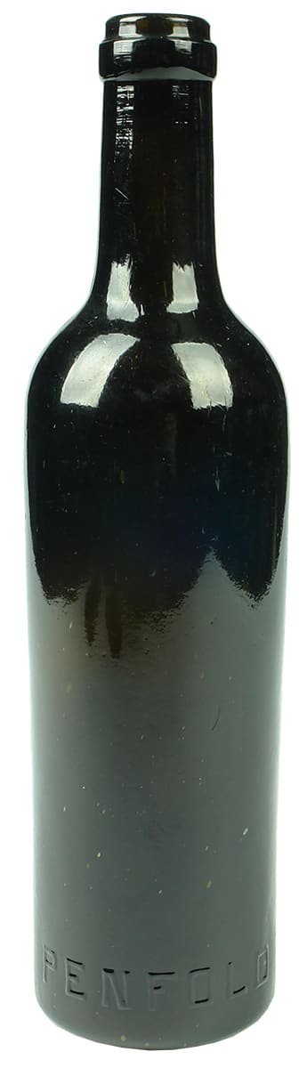 Penfold Wines Black Glass Bottle