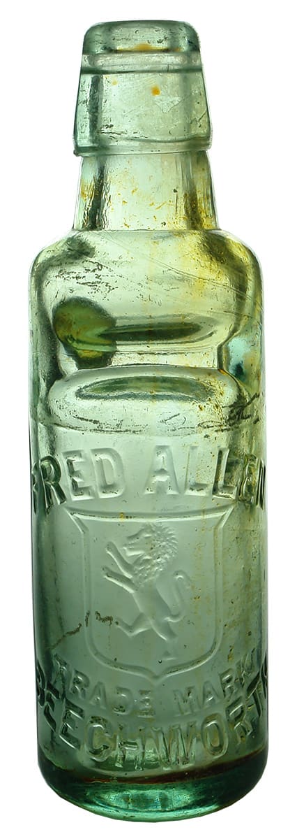 Fred Allen Beechworth Codd Bottle