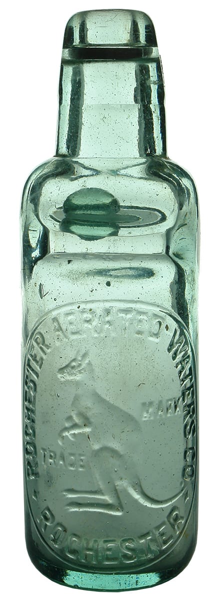 Rochester Aerated Waters Codd Bottle