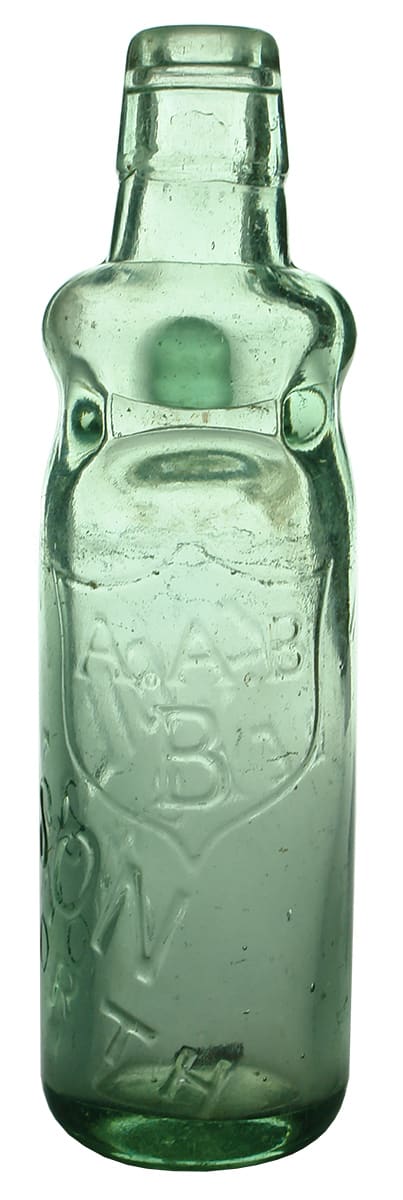 Billson Beechworth Antique Codd Bottle