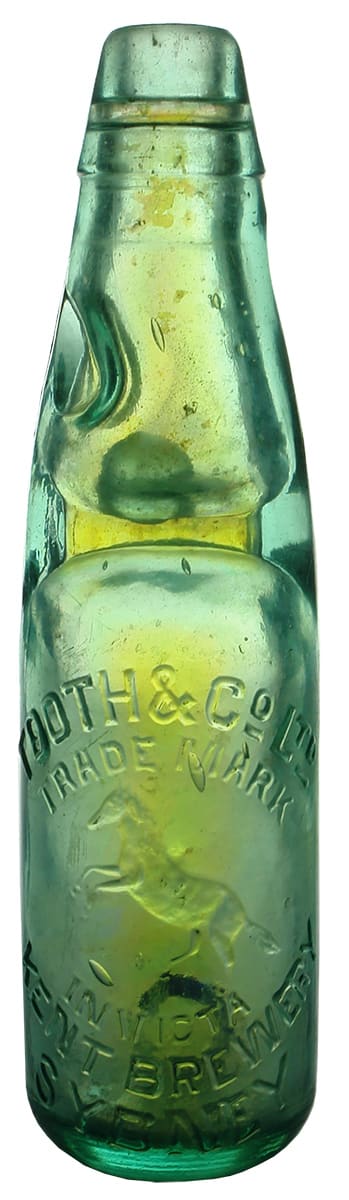 Tooth Kent Brewery Sydney Codd Bottle