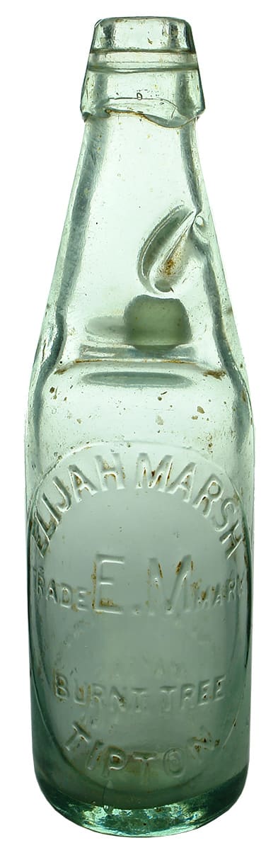 Elijah Marsh Tipton Codd Bottle