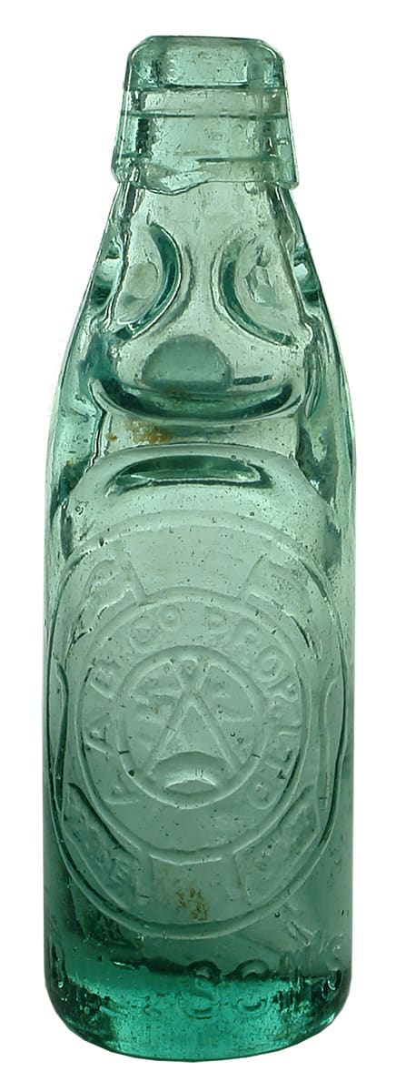 Billsons Anglo Australian Beechworth Tallangatta Codd Bottle