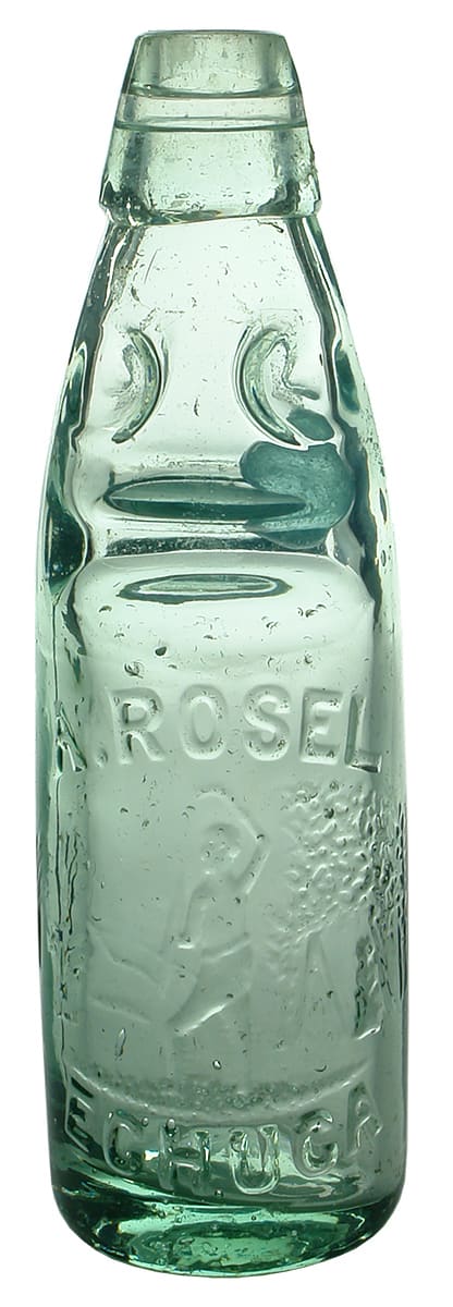 Rosel Echuca Antique Codd Bottle