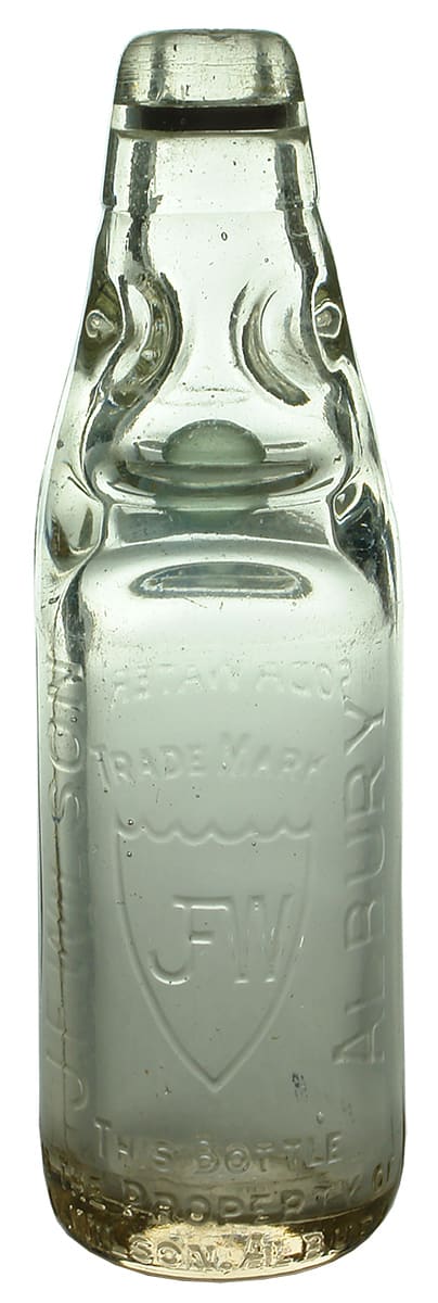 Wilson Albury Old Codd Bottle