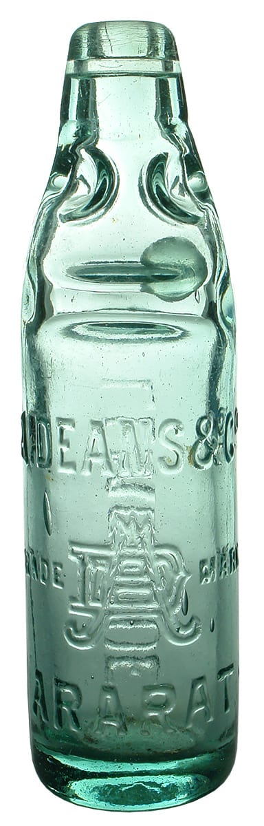Deans Ararat Lemonade Codd Bottle