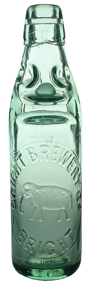 Bright Brewery Antique Codd Bottle