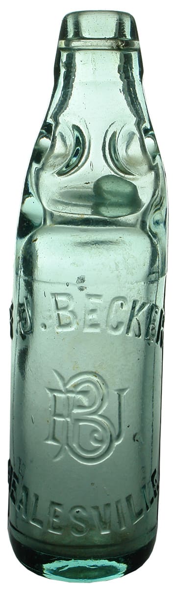 Becker Healesville Old Codd Bottle