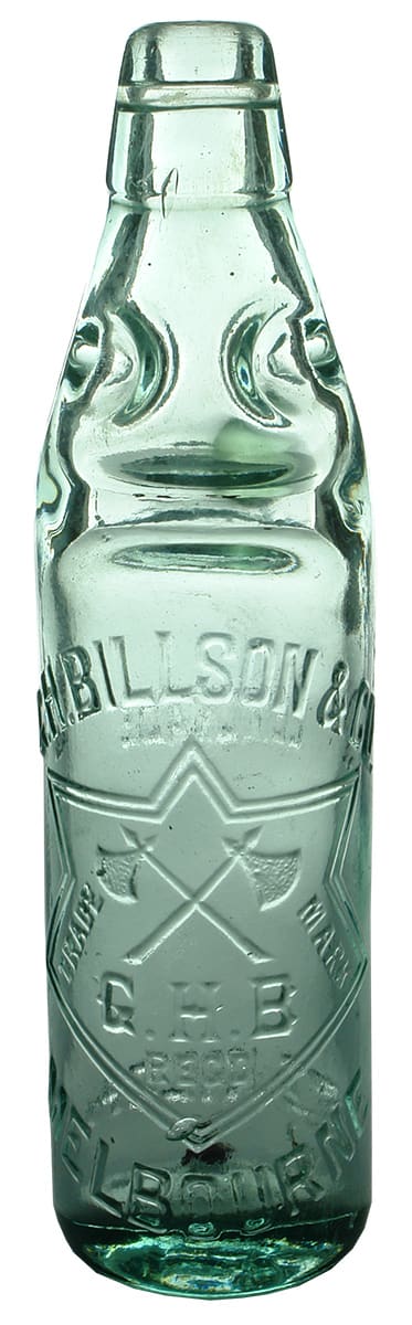 Billson Melbourne Old Codd Marble Bottle