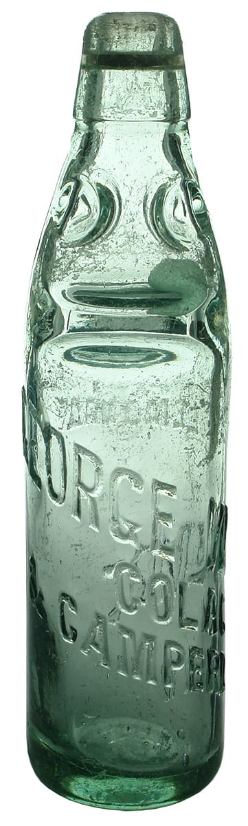 George Wilmot Colac Camperdown Codd Bottle