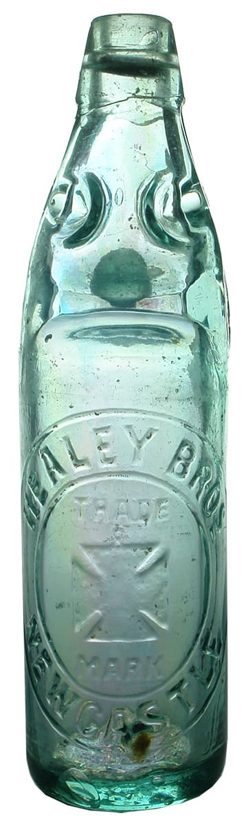 Healey Bros Newcastle Old Codd Bottle