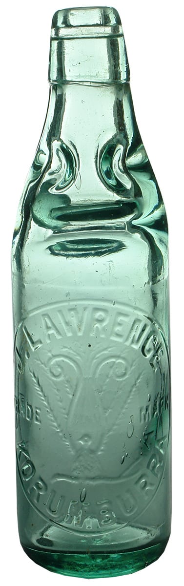 Lawrence Korumburra Lyrebird Codd Bottle
