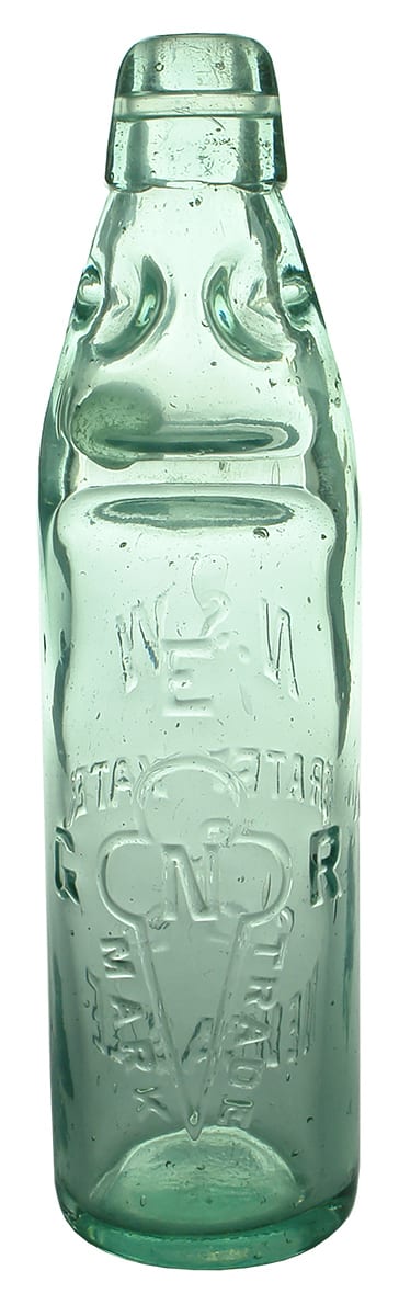 NSW Aerated Waters Newcastle Codd Bottle