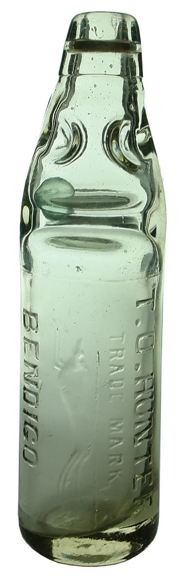 Hunter Bendigo Antique Lemonade Codd Bottle