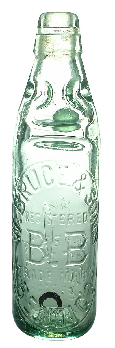 Bruce Bendigo Lemonade Codd Bottle