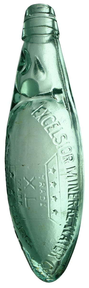 Excelsior Mineral Waters Johannesburg Codd Hybrid Bottle