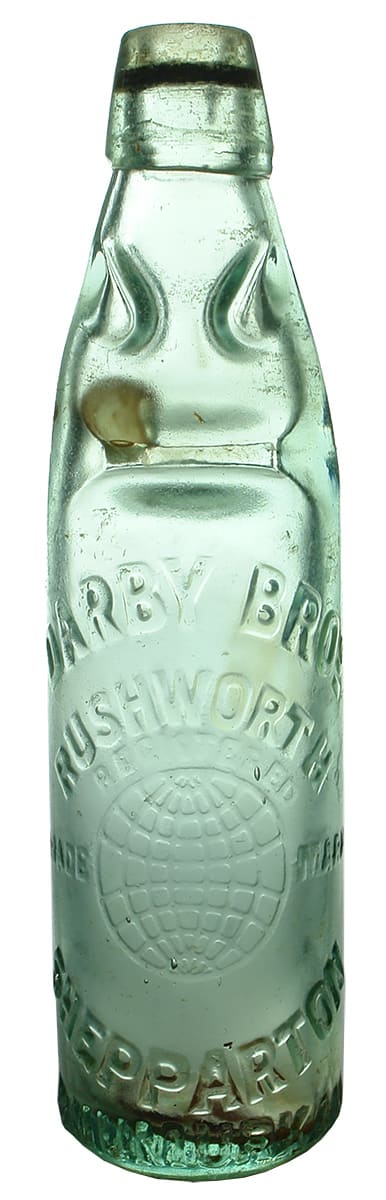 Darby Bros Shepparton Rushworth Codd Marble Bottle
