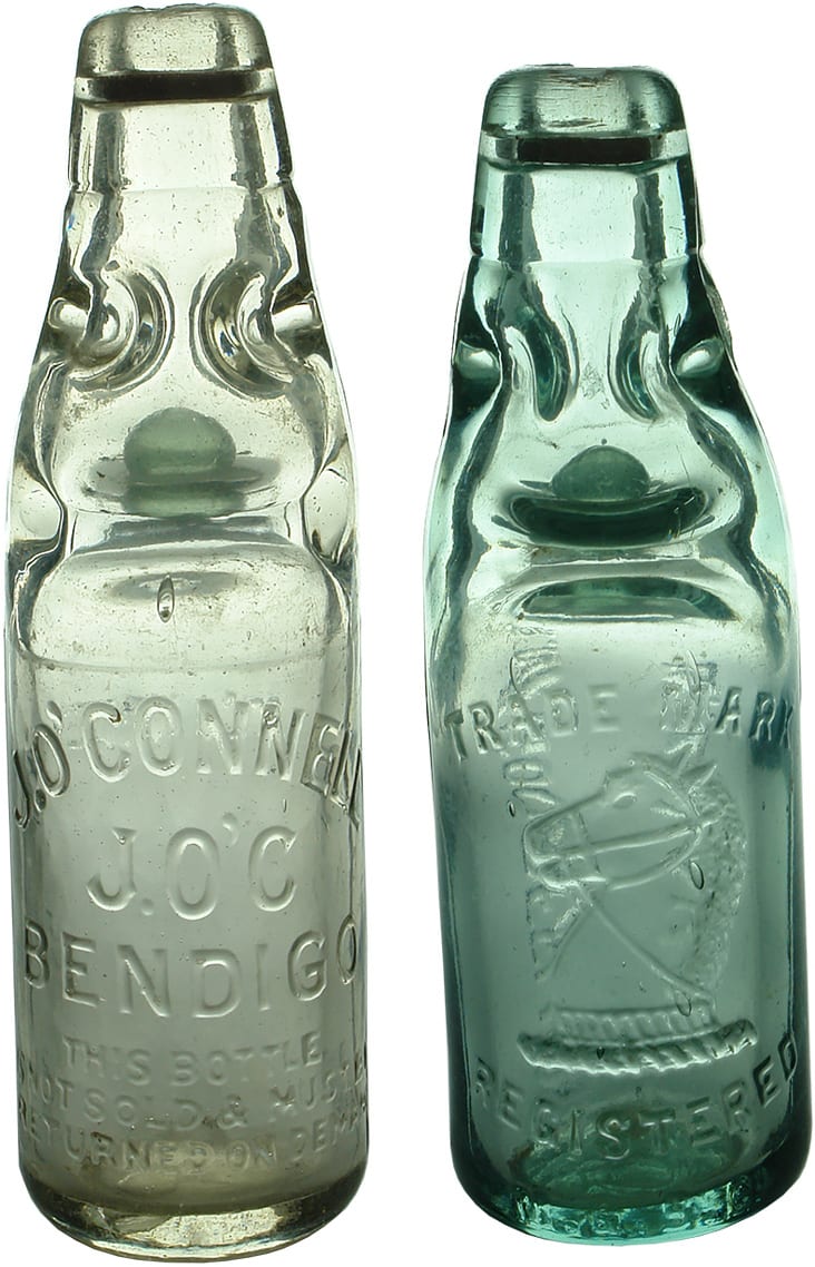 Old Codd Marble Alley Bottles