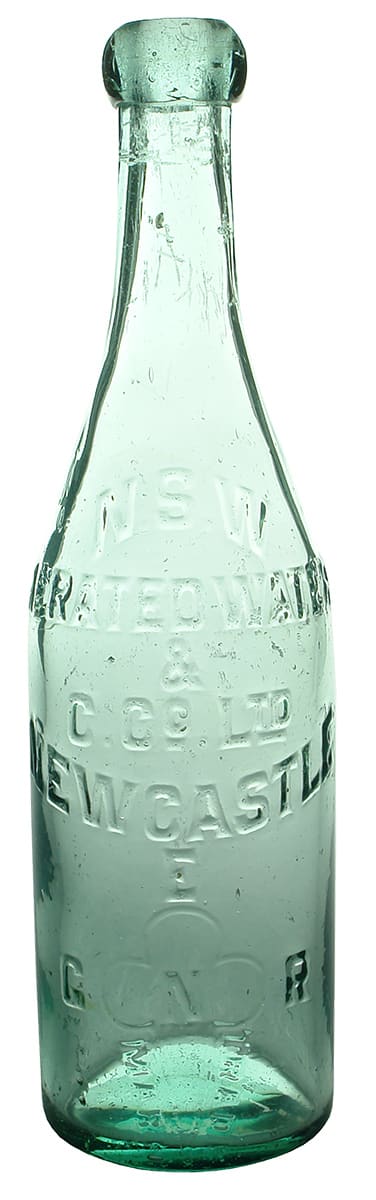New South Wales Aerated Waters Newcastle Bottle