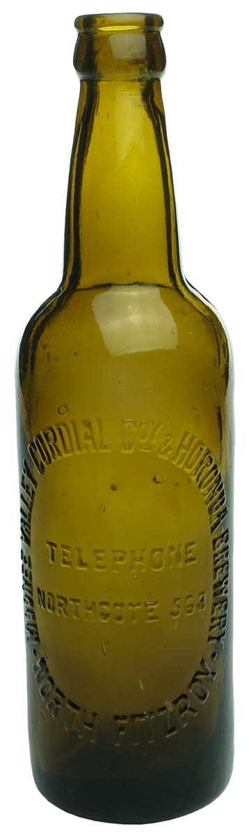 Moonee Valley Cordial Company Crown Seal Bottle