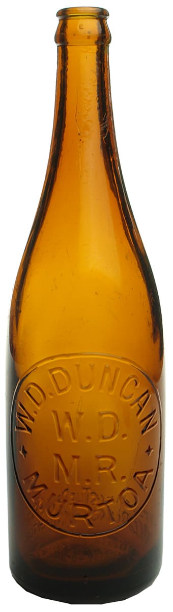 Duncan Murtoa Amber Crown Seal Bottle